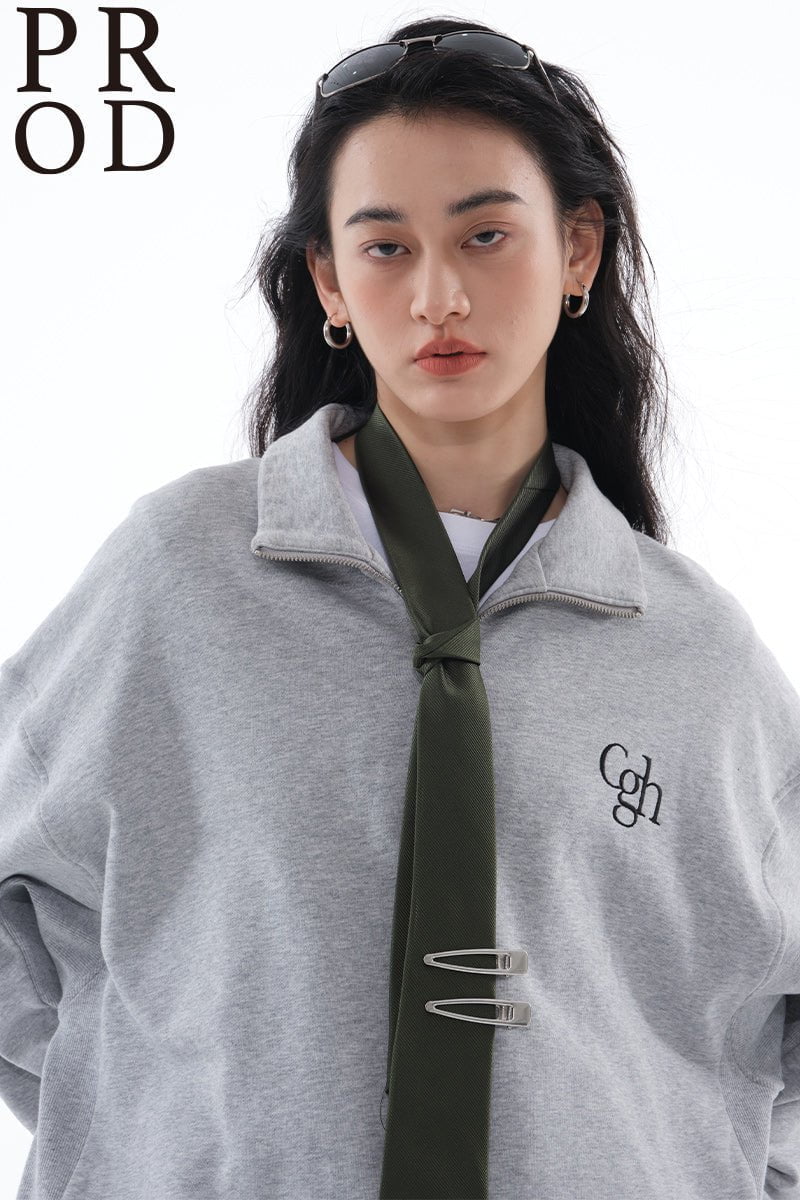 PROD Bldg Apparel & Accessories S / Gray Cgh Quarter Zip Sweatshirt Only / Gray