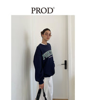 PROD Bldg Apparel & Accessories 大字母印花卫衣藏青色sj