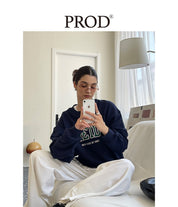 PROD Bldg Apparel & Accessories 大字母印花卫衣藏青色sj