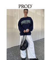 PROD Bldg Apparel & Accessories 大字母印花卫衣藏青色sj