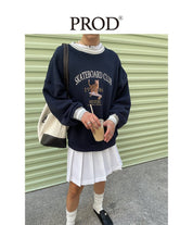 PROD Bldg Apparel & Accessories 滑板猫卫衣 藏青sj