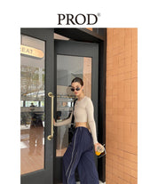 PROD Bldg Apparel & Accessories 纽扣领打底 裸色sj