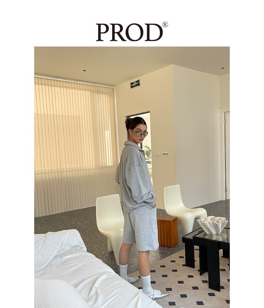 PROD Bldg Apparel & Accessories 卫衣短裤套装sj