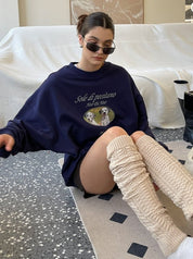 PROD Bldg Apparel & Accessories 照片小狗卫衣 藏青sj