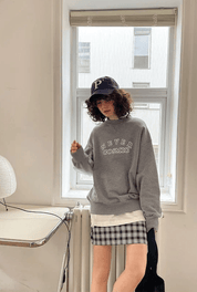 PROD Bldg Apparel & Accessories Small Fit Never Cosmic Sweatshirt / Dark Gray