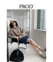 PROD Bldg Apparel & Accessories Small Fit Never Cosmic Sweatshirt / Milk Coffee