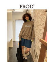 PROD Bldg Apparel & Accessories Small Fit Never Cosmic Sweatshirt / Milk Coffee