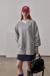 PROD Bldg Apparel & Accessories White collar sweater grey