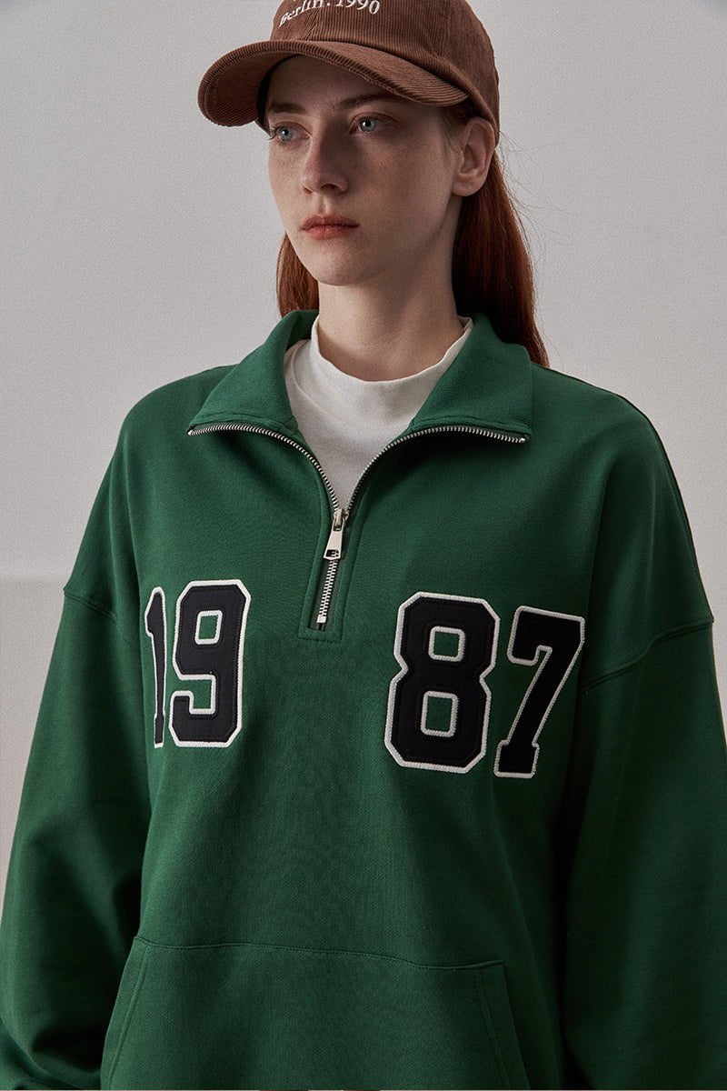 PROD Bldg Apparel & Accessories zip collar sweatshirt