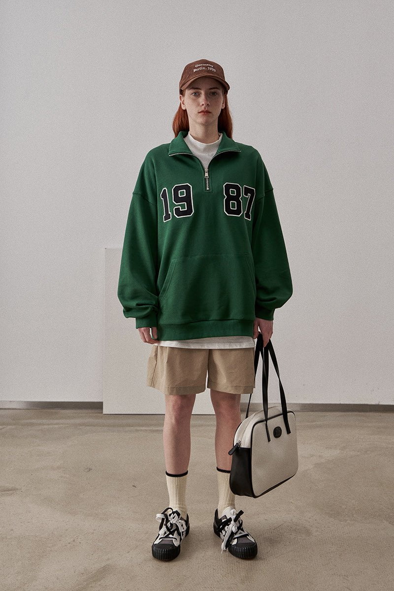 PROD Bldg Apparel & Accessories zip collar sweatshirt