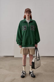 PROD Bldg Apparel & Accessories zip collar sweatshirt