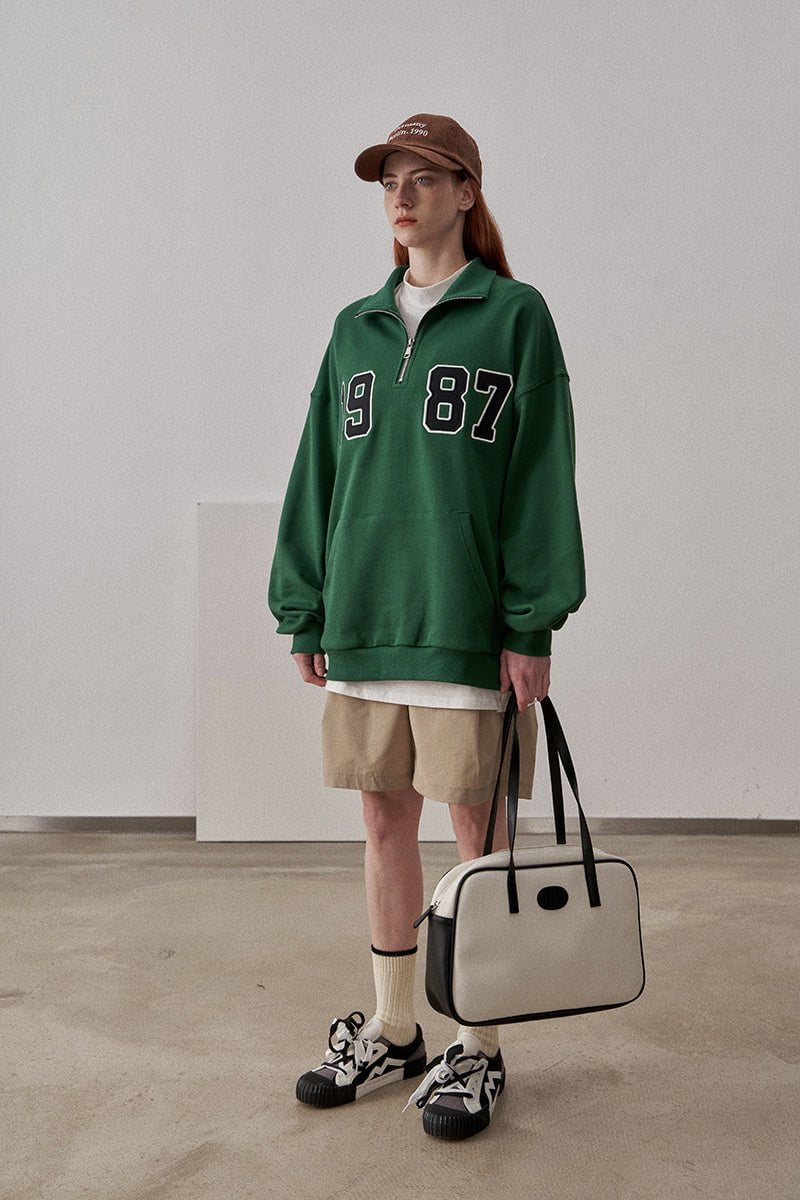 PROD Bldg Apparel & Accessories zip collar sweatshirt