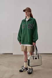 PROD Bldg Apparel & Accessories zip collar sweatshirt