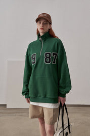 PROD Bldg Apparel & Accessories zip collar sweatshirt