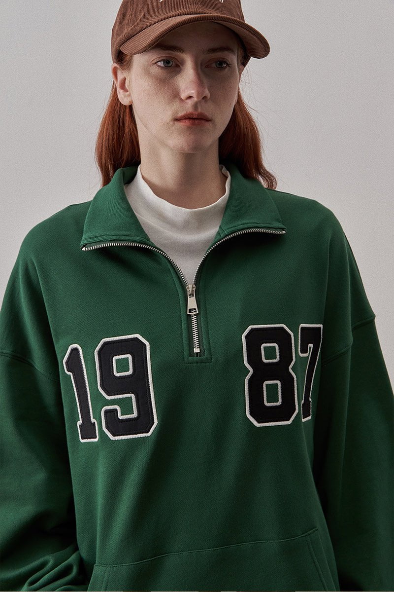 PROD Bldg Apparel & Accessories zip collar sweatshirt