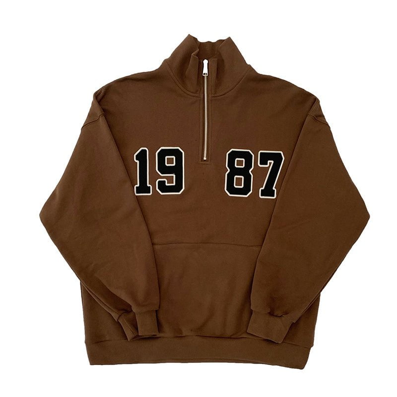 PROD Bldg Apparel & Accessories zip collar sweatshirt
