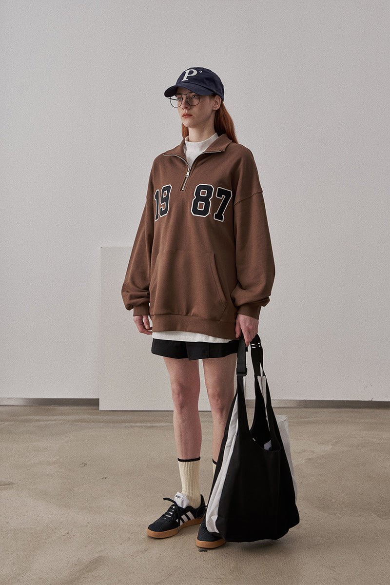 PROD Bldg Apparel & Accessories zip collar sweatshirt