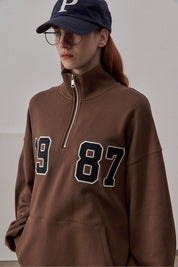 PROD Bldg Apparel & Accessories zip collar sweatshirt