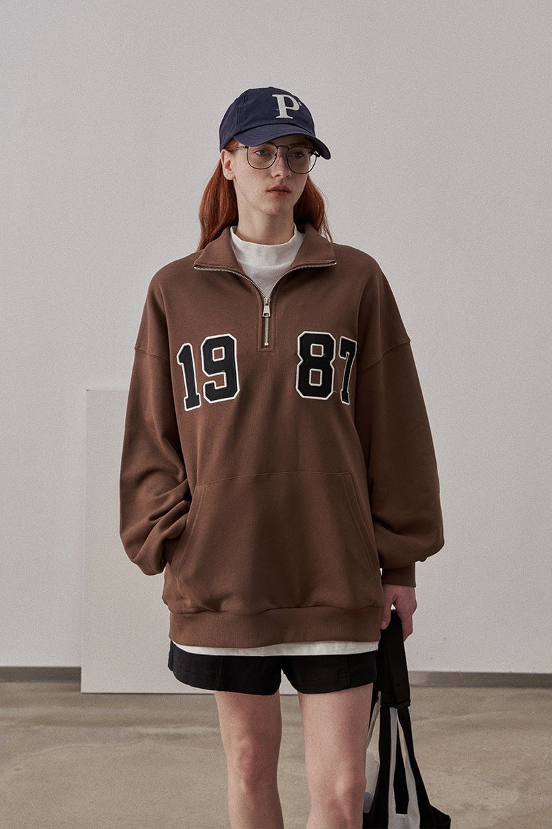 PROD Bldg Apparel & Accessories zip collar sweatshirt