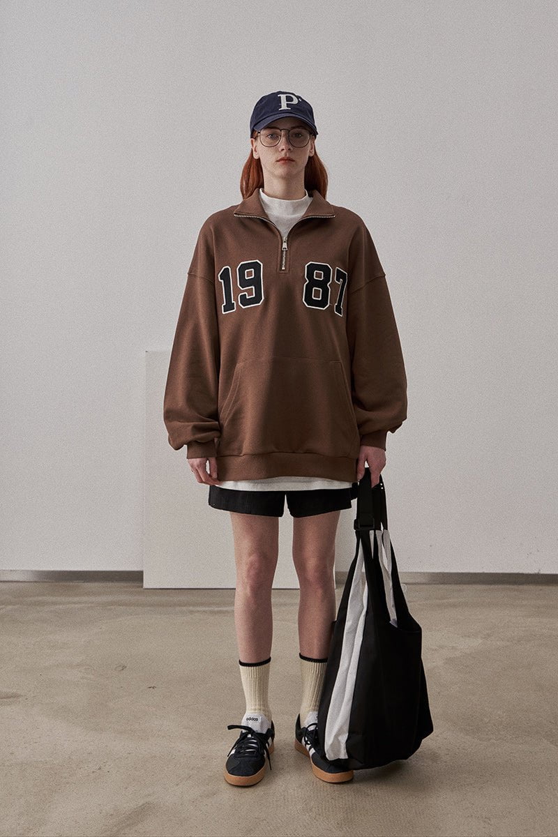 PROD Bldg Apparel & Accessories zip collar sweatshirt