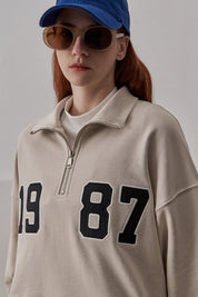 PROD Bldg Apparel & Accessories zip collar sweatshirt