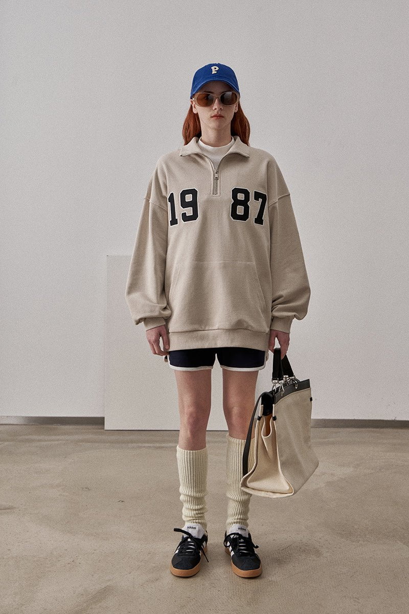 PROD Bldg Apparel & Accessories zip collar sweatshirt