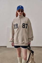 PROD Bldg Apparel & Accessories zip collar sweatshirt