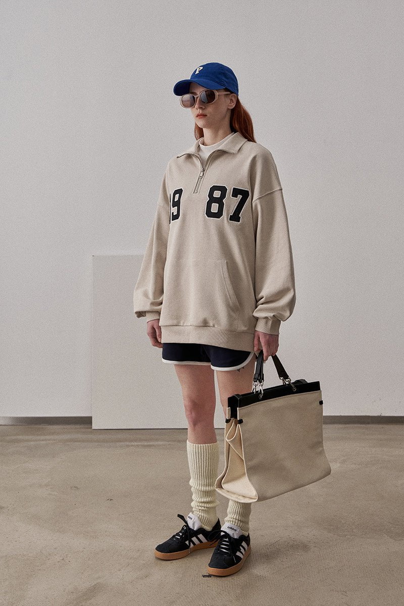 PROD Bldg Apparel & Accessories zip collar sweatshirt