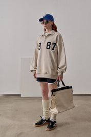 PROD Bldg Apparel & Accessories zip collar sweatshirt