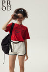 PROD Bldg Boxy T-Shirt Keis Naar Boxy Short Sleeve T-Shirt / Red