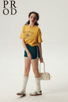 PROD Bldg Boxy T-Shirt Keis Naar Boxy Short Sleeve T-Shirt / Yellow