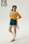 PROD Bldg Boxy T-Shirt Keis Naar Boxy Short Sleeve T-Shirt / Yellow