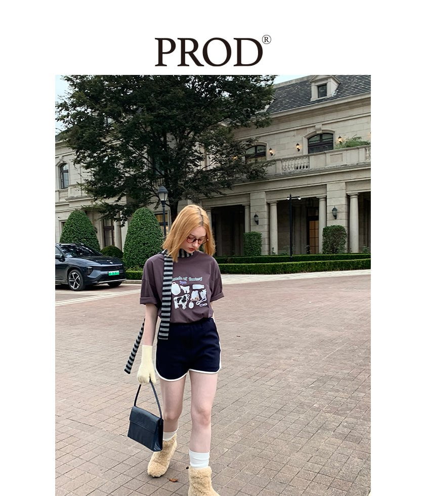 PROD 大版T恤深灰色ranch